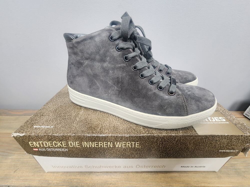 Hartjes Bandy Granite Lace Up Boots Womens US 7.5 UK 5